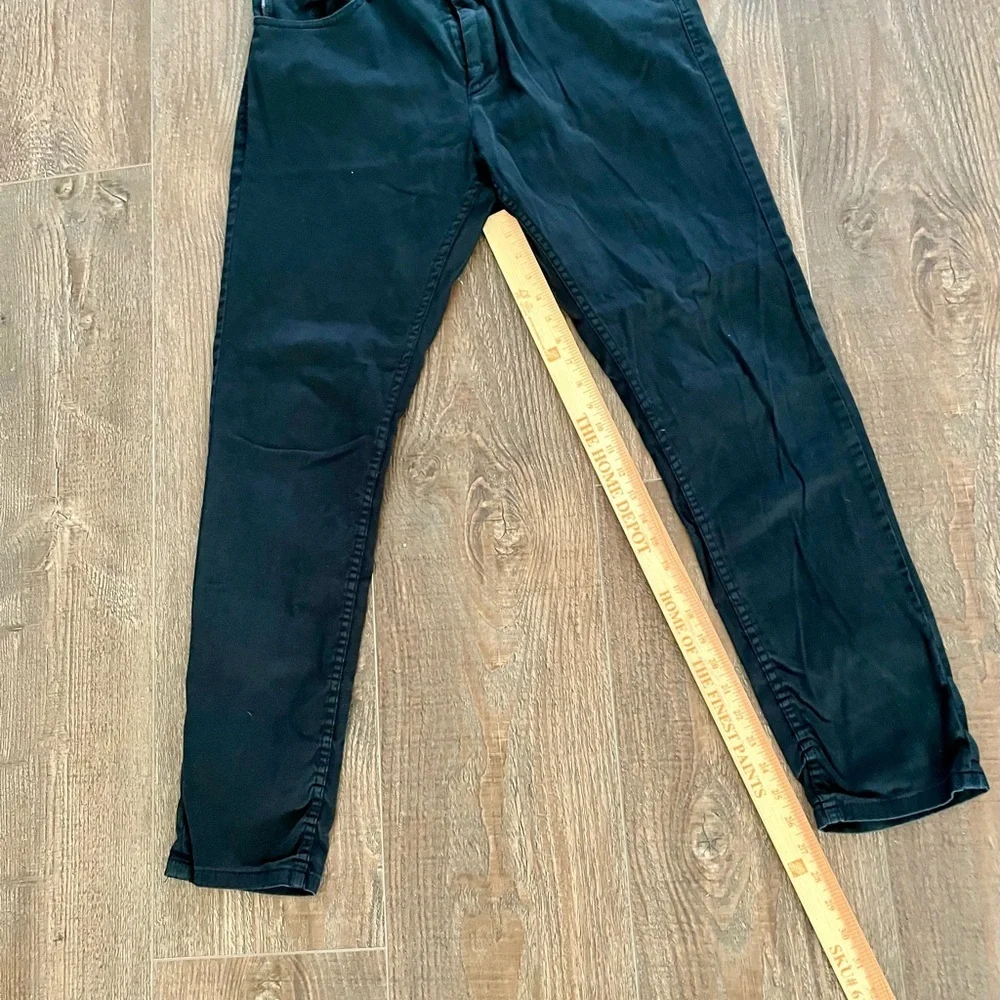 Zara Men's Dark Black Skinny Jeans